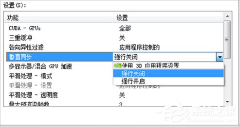 Win7電腦垂直同步怎么關?