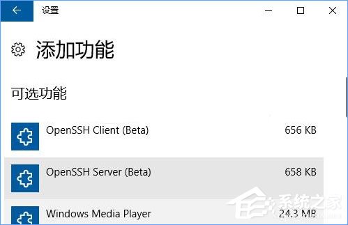 Win10內置的OpenSSH怎么安裝?