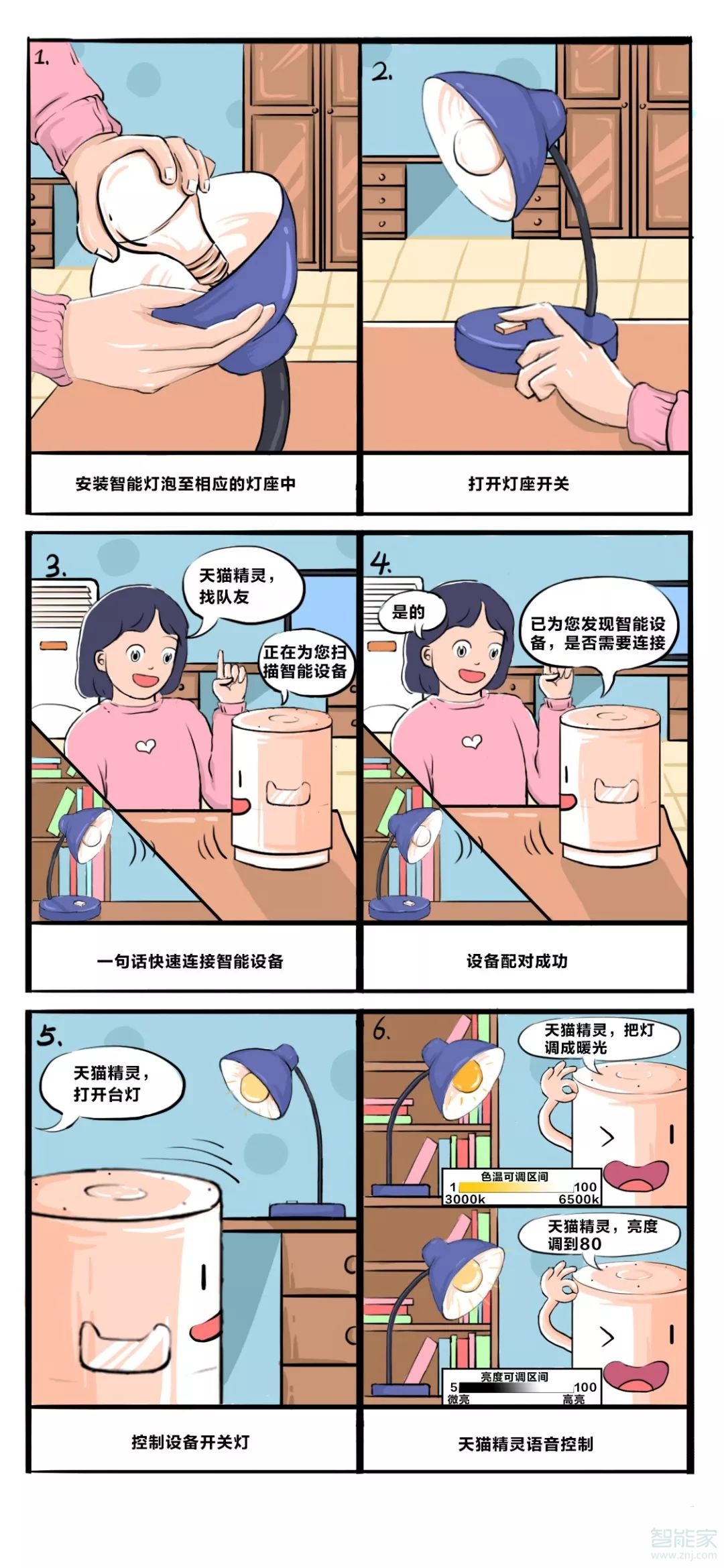 天貓精靈燈泡連接不上