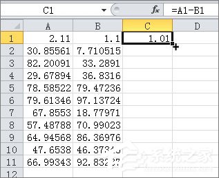 excel減法函數(shù)的使用方法