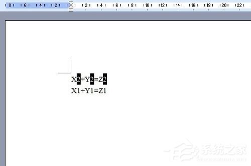 Word文檔下標怎么打出來？