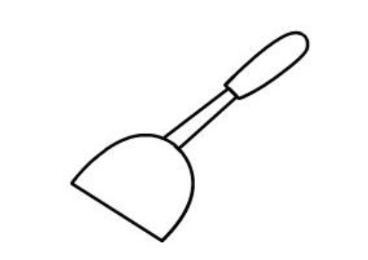 QQ畫圖紅包鏟子怎么畫 QQ畫圖紅包鏟子最簡畫法分享