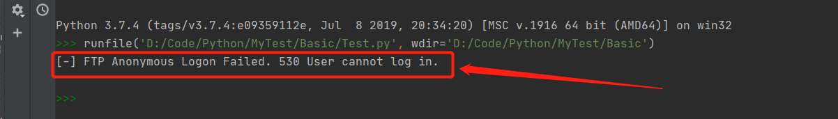 Python中FTP服務與SSH登錄暴力破解的實現