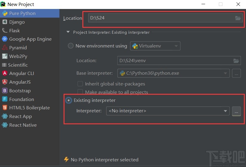 pycharm配置python環境的方法