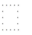 Python利用for循環(huán)打印星號(hào)三角形的案例