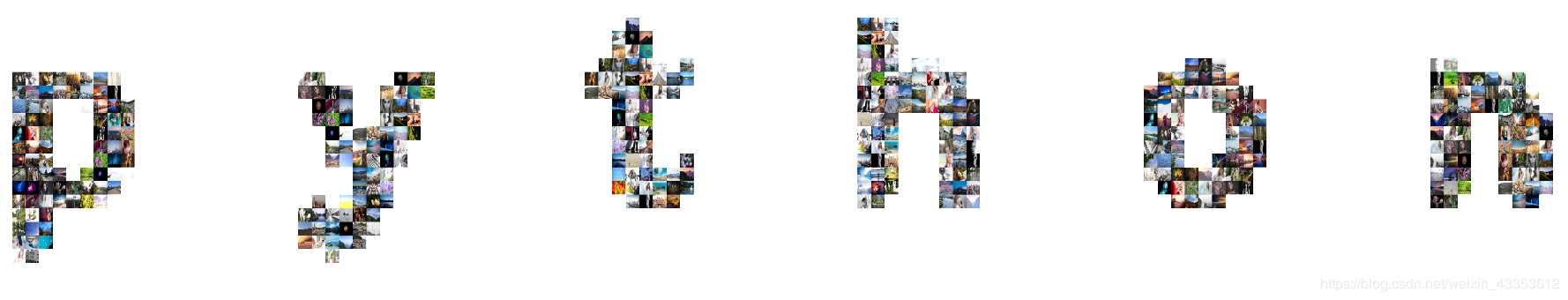 利用python生成照片墻的示例代碼