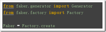 Python 隨機生成測試數據的模塊：faker基本使用方法詳解