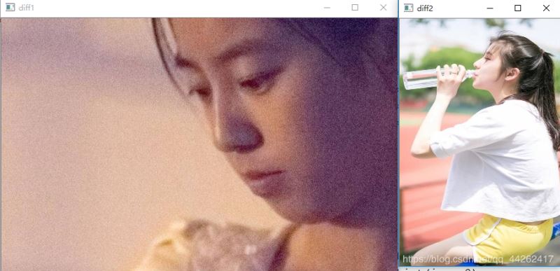 Python Opencv中用compareHist函數進行直方圖比較對比圖片