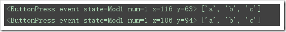 Python GUI編程學習筆記之tkinter事件綁定操作詳解