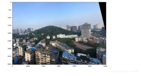 python opencv進(jìn)行圖像拼接