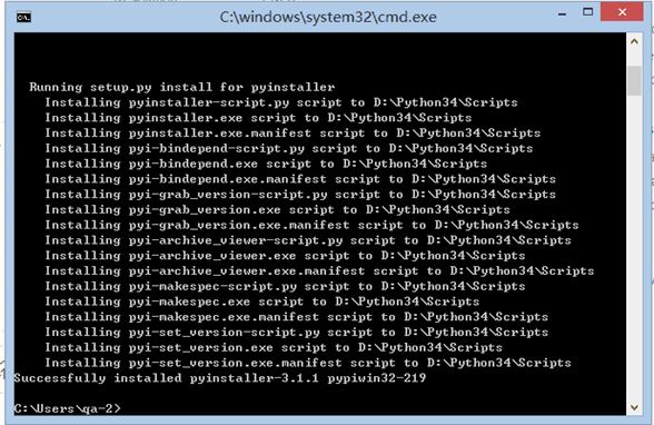 Python腳本導(dǎo)出為exe程序的方法