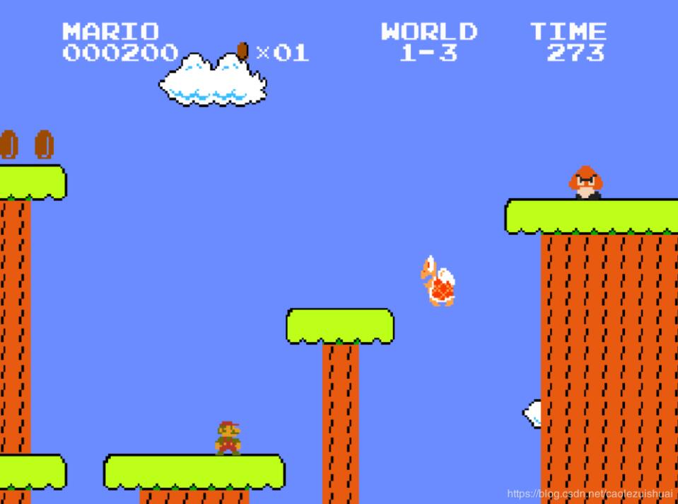 python實現超級馬里奧