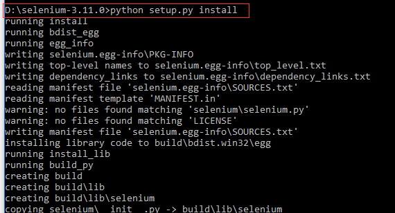 詳解python環境安裝selenium和手動下載安裝selenium的方法