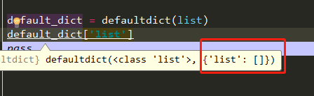 Python dict和defaultdict使用實例解析