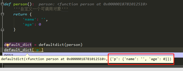 Python dict和defaultdict使用實例解析
