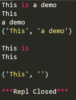 Python常用的正則表達式處理函數詳解