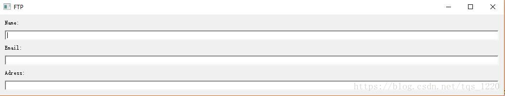 python GUI庫(kù)圖形界面開(kāi)發(fā)之PyQt5表單布局控件QFormLayout詳細(xì)使用方法與實(shí)例