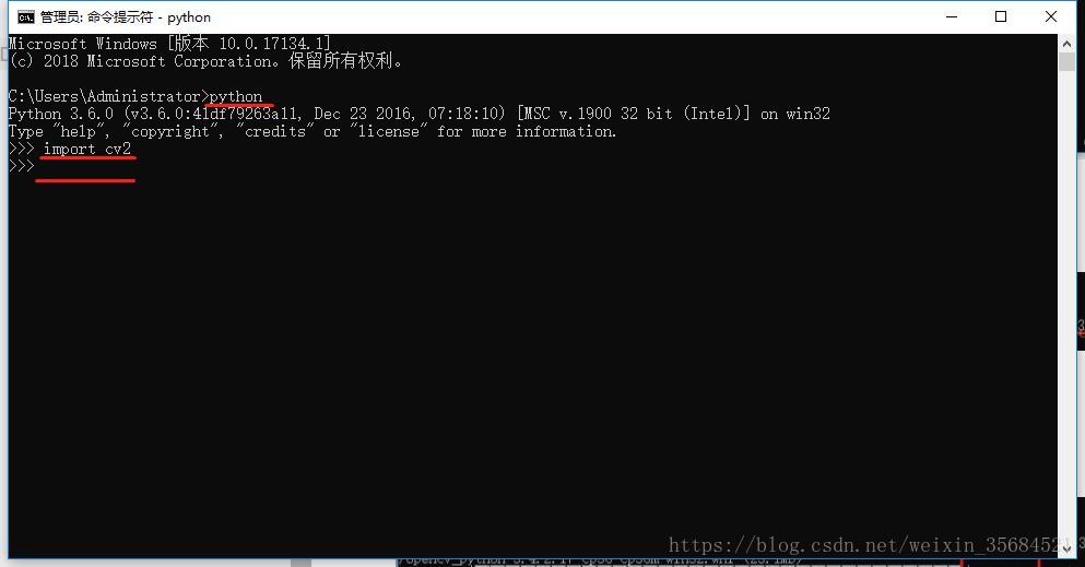 Window系統(tǒng)下Python如何安裝OpenCV庫