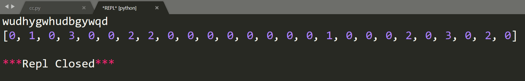 python統計字符串中字母出現次數代碼實例