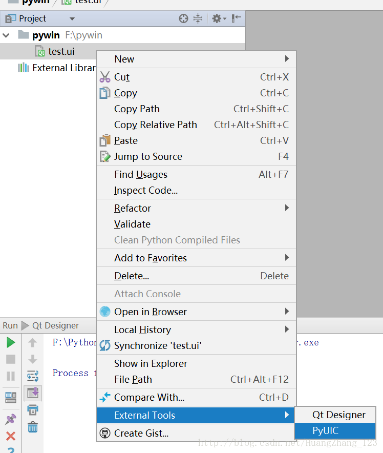 python GUI庫圖形界面開發(fā)之PyQt5開發(fā)環(huán)境配置與基礎(chǔ)使用