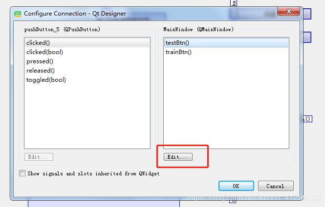 python GUI庫圖形界面開發(fā)之PyQt5信號(hào)與槽基本操作