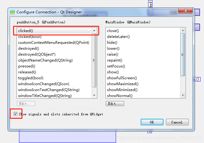 python GUI庫圖形界面開發(fā)之PyQt5信號(hào)與槽基本操作