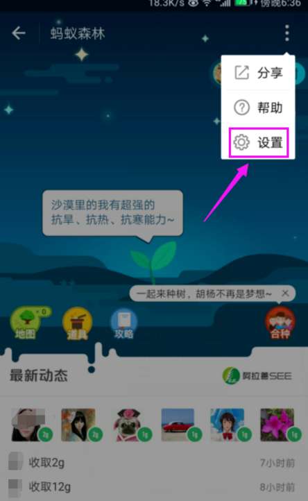 螞蟻森林怎么關閉 關閉螞蟻森林圖文教程
