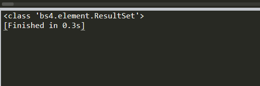 python爬蟲學習筆記--BeautifulSoup4庫的使用詳解