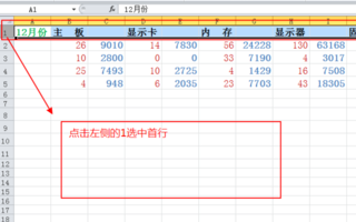 如何固定excel首行？excel首行鎖定方法詳解
