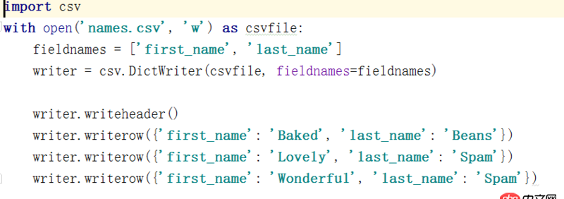 Python3的CSV模塊怎樣可以把數(shù)據(jù)存儲到WPS中