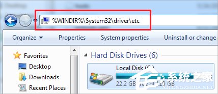 Windows7電腦hosts文件在哪？