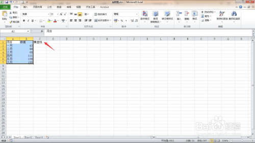 快速設定excel趨勢走勢圖方法分享