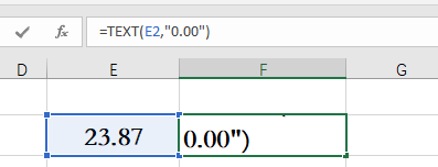 Excel用TEXT函數設置小數點后的位數方法介紹