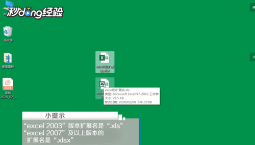 電腦上如何看excel的擴展名
