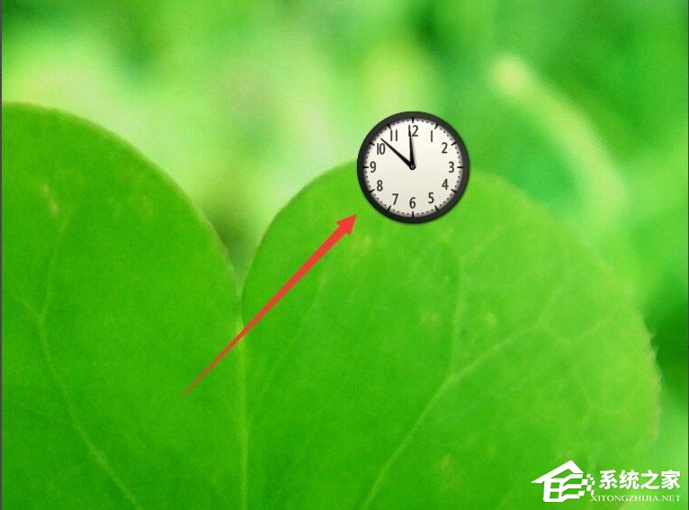 Win7怎么添加桌面時鐘日歷？