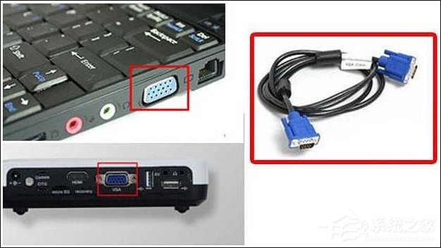 Win7電腦如何連接投影儀？投影儀連接電腦用什么線連接？