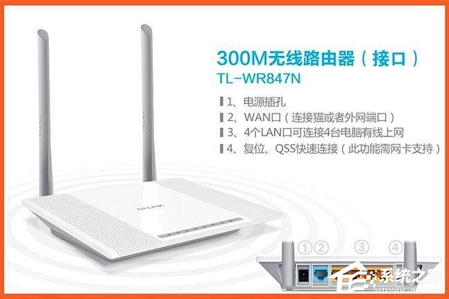 WindowsXP系統tl-wr847n怎么設置？