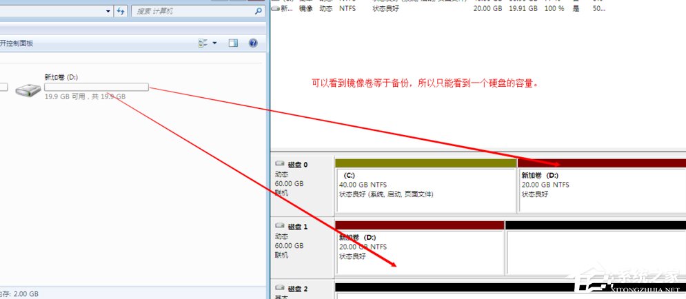 Windows動態(tài)磁盤跨區(qū)卷帶區(qū)卷鏡像卷有什么區(qū)別？