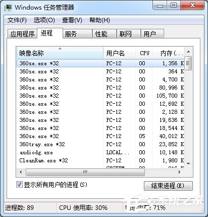Win7電腦CPU占用過高怎么辦？