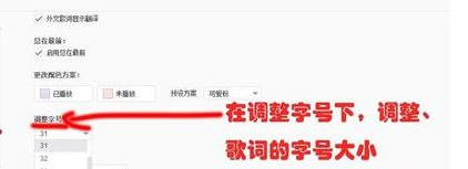 網(wǎng)易云音樂(lè)怎么修改歌詞大小顏色？