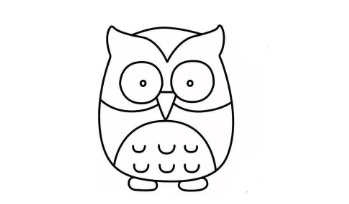 qq畫圖紅包貓頭鷹怎么畫？QQ紅包貓頭鷹畫法分享