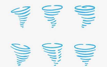 qq畫圖紅包龍卷風怎么畫？QQ紅包龍卷風畫法分享