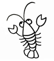 qq畫圖紅包龍蝦怎么畫?QQ畫圖紅包龍蝦畫法分享