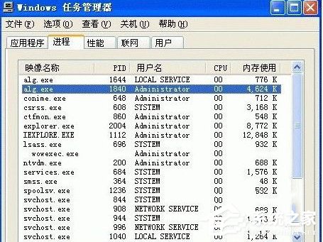 WinXP系統中alg.exe是什么進程？