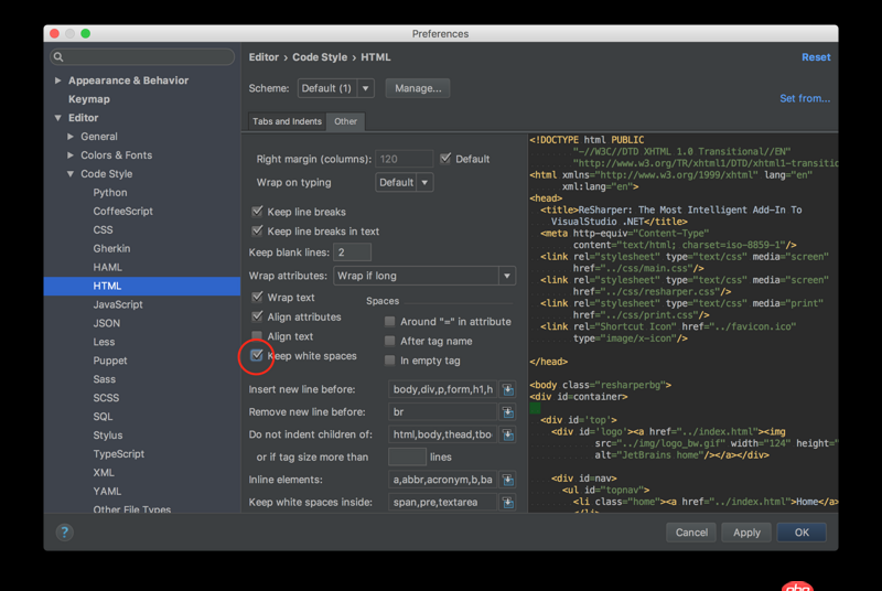 python - pycharm 自動(dòng)刪除行尾空格