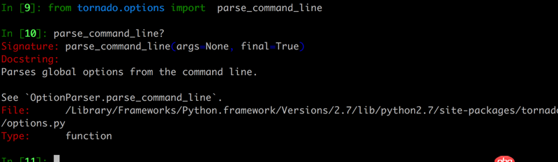 python - tornado中使用parse_command_line(final=False) 沒能理解final是做什么的