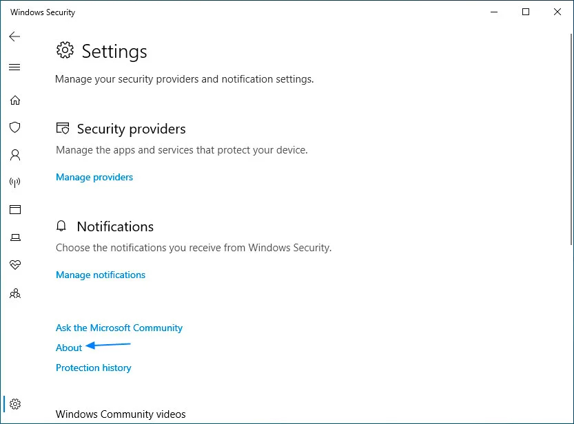 怎么知道Win10電腦中Microsoft Defender版本?