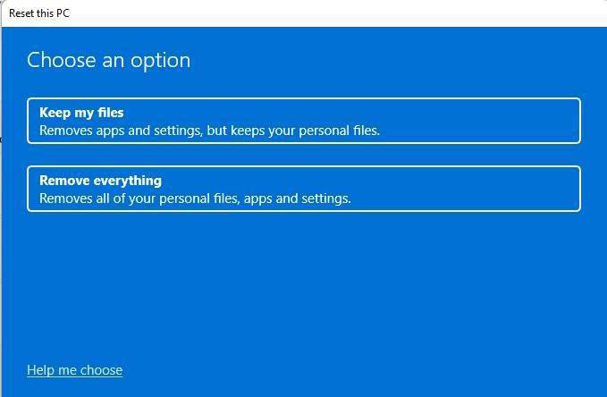 Win11怎么恢復(fù)出廠設(shè)置 Win11系統(tǒng)恢復(fù)出廠設(shè)置詳細(xì)教程