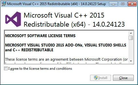 Win10電腦運行程序缺少Microsoft Visual C++ 2015 Runtime怎么辦？