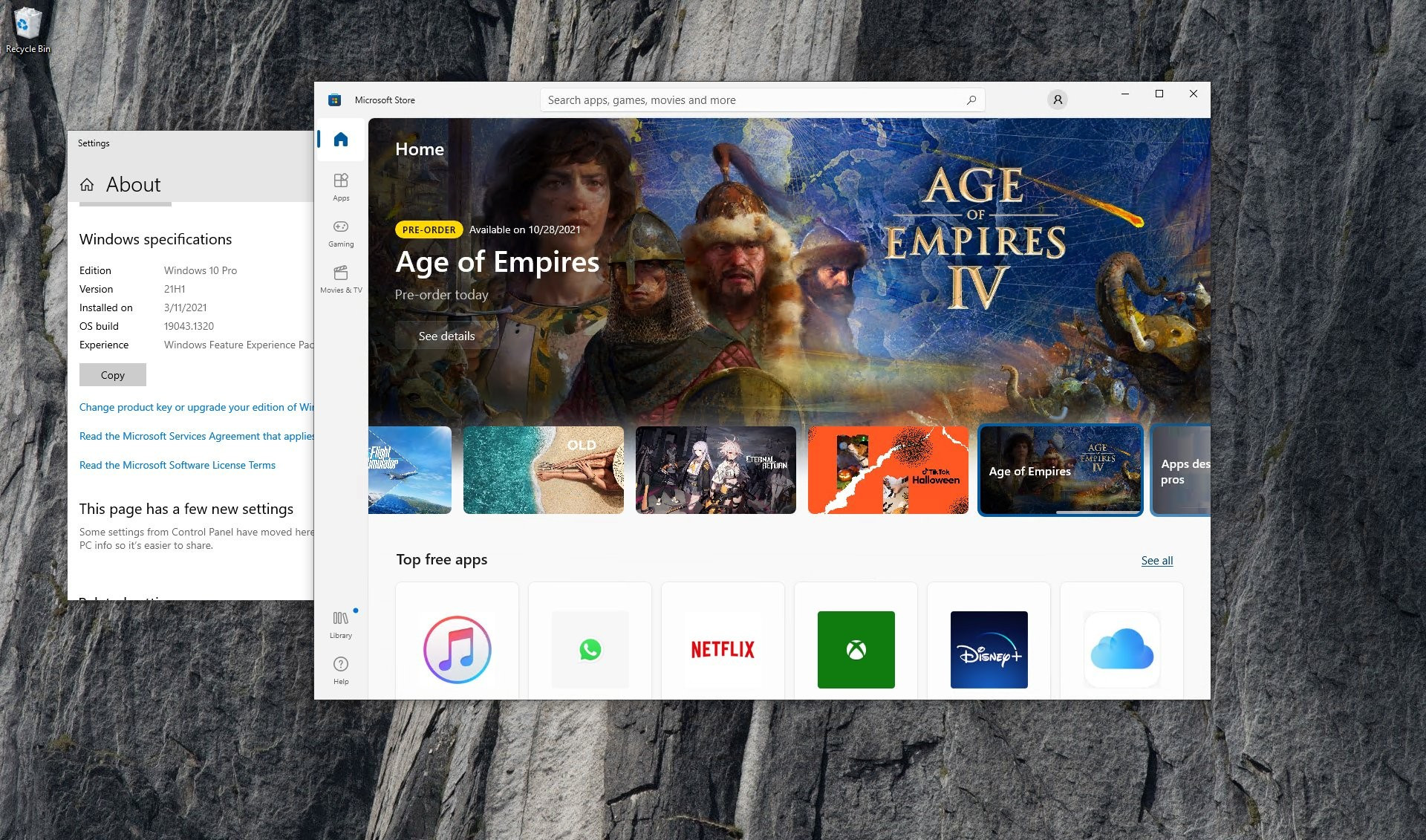 Win10微軟商城出現中英混搭如何解決？